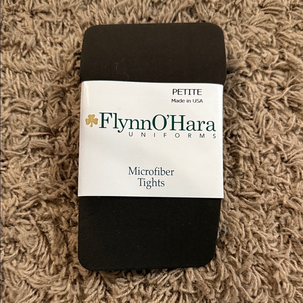 Women's Black Microfiber Tights